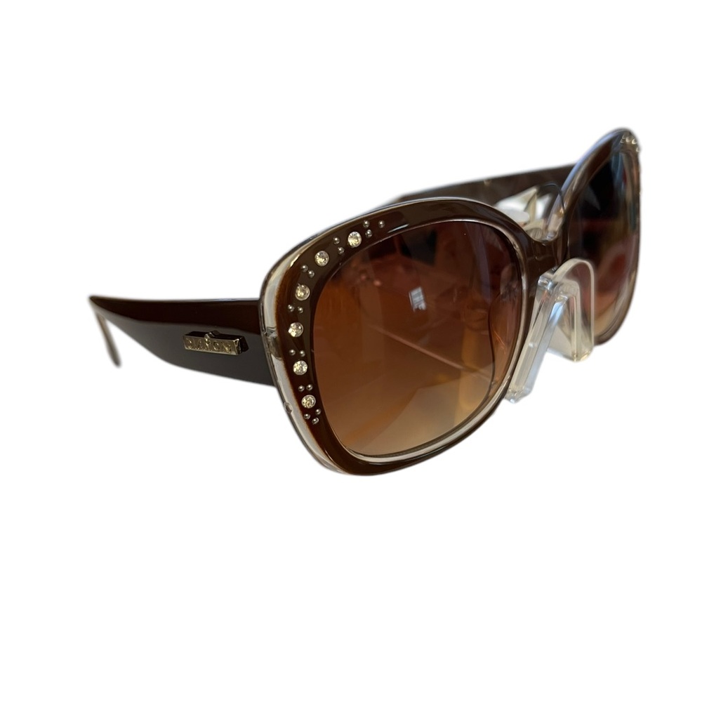 2 for $30 Mix and Match Diamond Eyewear Brown With Rhinestones Sunglasses